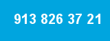 913 826 37 21